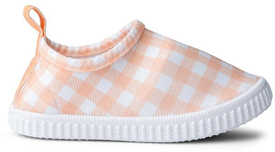 Badeutensilien – Wasserschuhe – 0–7 Jahre – Orange – 19–32 – Blöcke – UV-Schutz – rutschfest
