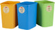 Curver-Set mit 3 x 25 l umweltfreundlichen Trennbehältern