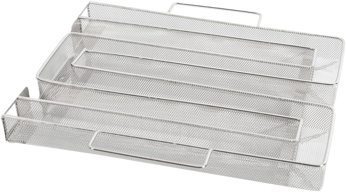 Barbecook Kaltraucherzeuger für den Grill, Smoker und Gasgrill – zum Kalträuchern – M-Form – 23 x 21 x 4,5 cm