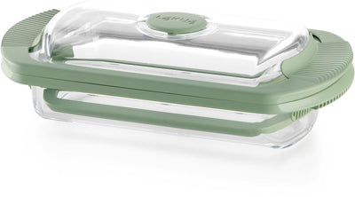 Lékué Dampfgarer – Auflaufform für 2 Personen – Glas