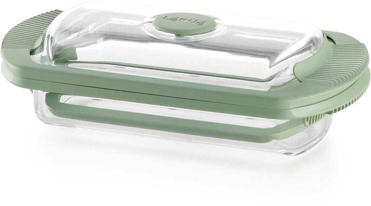 Lékué Dampfgarer – Auflaufform für 2 Personen – Glas