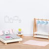 Goki Holzpuppenmöbel Schlafzimmer, 18dlg.