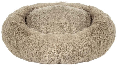 Duvo plus snug - Donutbett - Beige - L - 80x80x17cm - waschbar