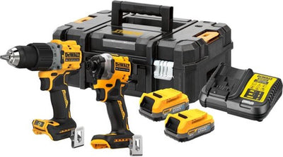 Dewalt dck2050e2t-qw – 18 V XR Gr3 bürstenloses Kombinationsset | dcd805 und dcf850 | 2x Powerstack | in tstak - dck2050e2t-qw