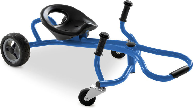 Hauck Twist-it Kinderfahrzeug zum Rudern für Kinder ab 4 Jahren bis 50 kg, blau