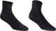 Bbb Cycling Radsocken Schwarz – 2 Paar – Länge: 10 cm – Strapazierfähige Radsocken Sommer – Größe 44 47 – Radsocken Herren und Damen – combifeet bso-06