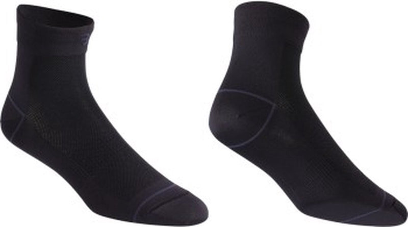 Bbb Cycling Radsocken Schwarz – 2 Paar – Länge: 10 cm – Strapazierfähige Radsocken Sommer – Größe 44 47 – Radsocken Herren und Damen – combifeet bso-06
