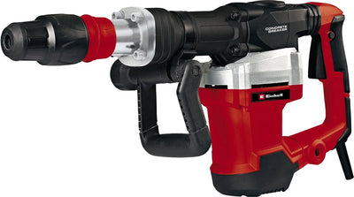 Einhell Elektro-Abbruchhammer TE-DH 32 - 1500 W - 32 Y - SDS-Max - inkl. Spitz- und Flachmeißel - inkl. Transport- und Aufbewahrungskoffer