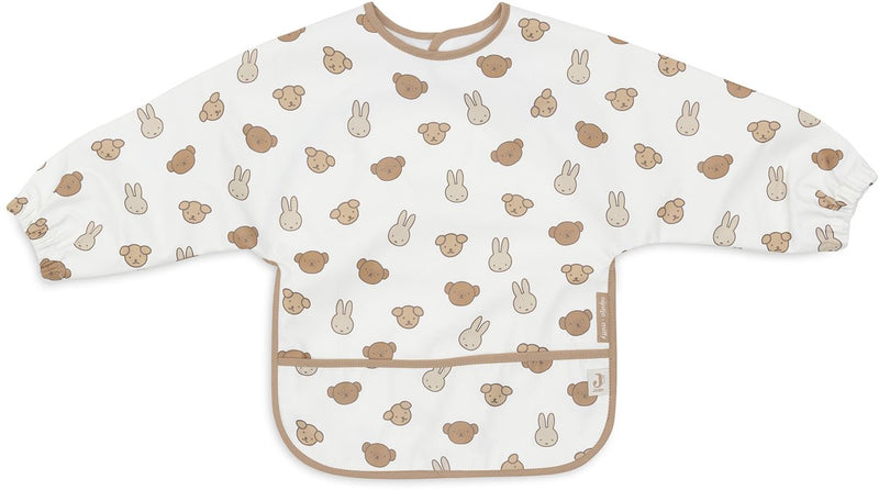 Jollein Lätzchen wasserdicht mit Ärmel – 1 Stück – 75 cm – Miffy und Freunde