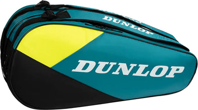 Dunlop – SX Club – 6rkt – Tennistasche – Stahl, Schwarz, Gelb