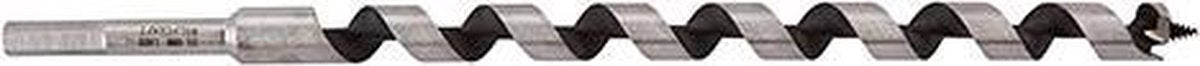 Wolfcraft – 22-mm-Schlangenbohrer für Holzbalken – 400 mm – Holzbohrer mit Sechskantschaft – Sechskant – Bohrer für Holz – 7676010