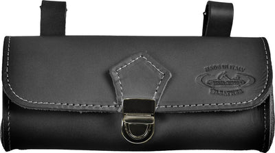 Selle Monte Grappa Satteltasche Leder schwarz