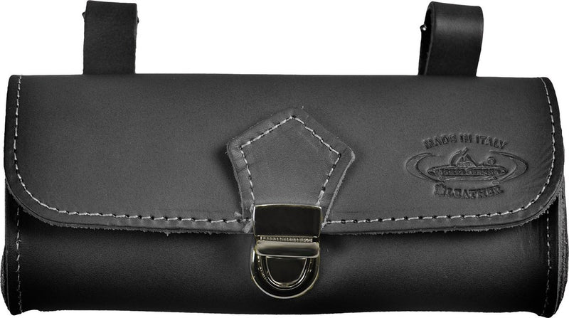 Selle Monte Grappa Satteltasche Leder schwarz