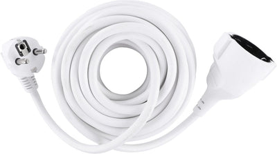 Q-Link-Verlängerungskabel – geerdet – h05vv-f – 3 x 1,5 mm² – weiß – 10 m