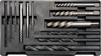 Yato-Schraubendreher für gebrochene Schrauben und HSS-Bohrer für Metall YT-0591 12-tlg.