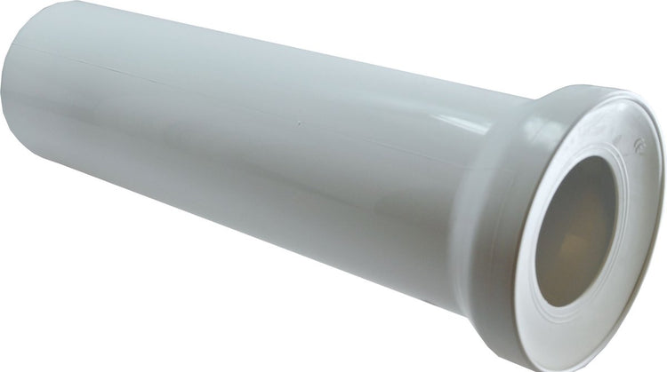 Wiesbaden Abu WC-Anschluss gerade - 110 x 400 mm - weiß