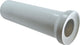 Wiesbaden Abu WC-Anschluss gerade - 110 x 400 mm - weiß