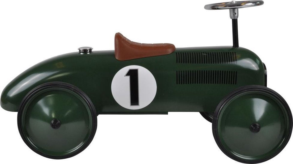 Goki Retro Walking Car Green