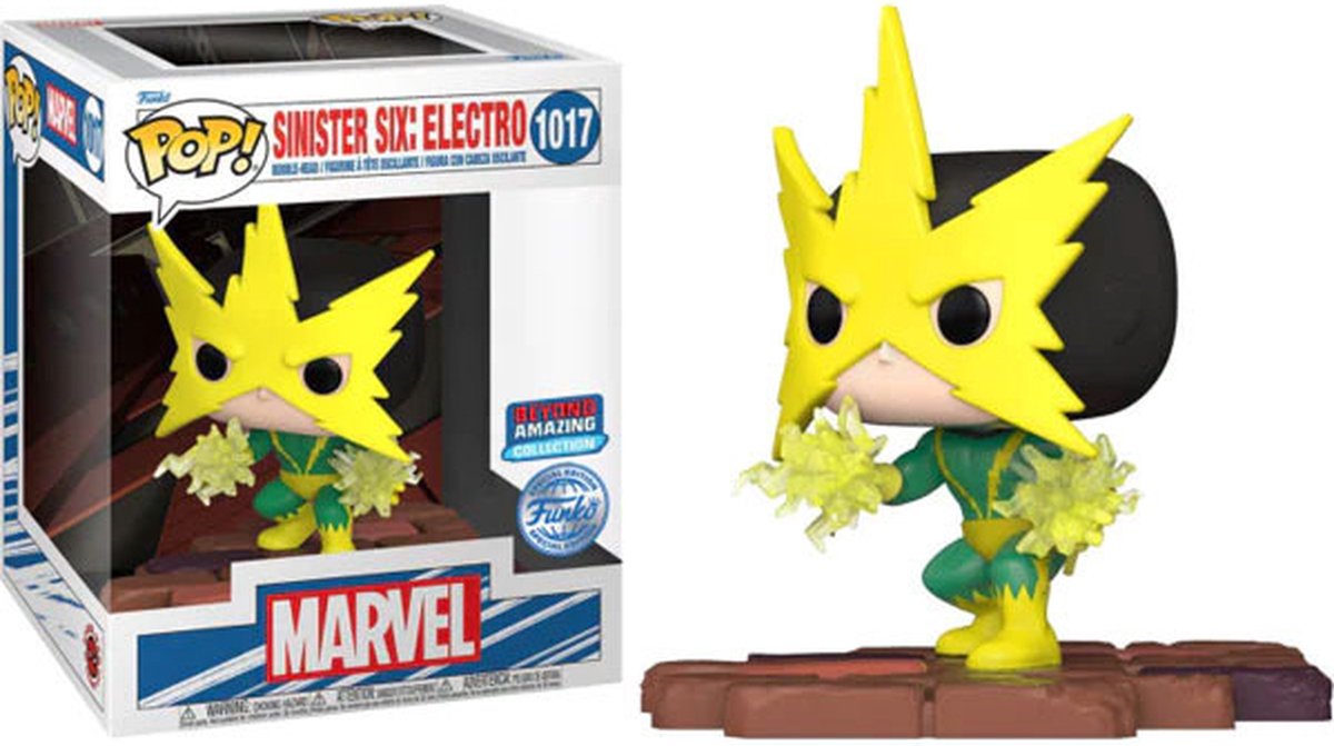 Funko-Pop! Marvel: Spider-Man: Beyond Amazing – Electro Sinister Six Deluxe