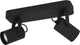 Eglo Sorego Aufbaustrahler – Deckenstrahler Wandstrahler – GU10 – 28 cm – Schwarz