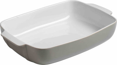 Pyrex-Auflaufform rechteckig, grau, 30 x 22 cm - | Unterschrift