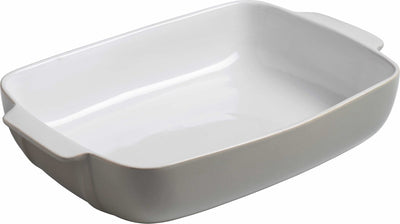 Pyrex Signature Backform rechteckig – Keramik – 25 x 19 cm – Grau