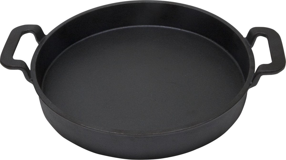 Grill-Guru – Gusseisenpfanne – Gusseisenrost – Bratpfanne – Wenderost