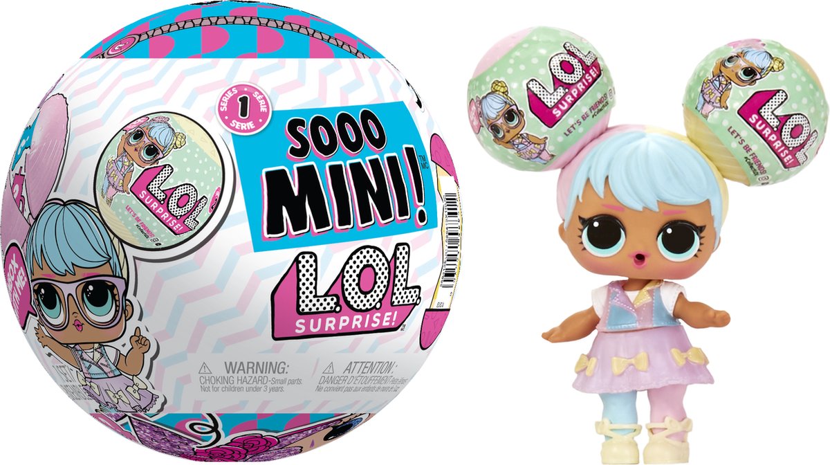 LOL. Überraschung! Sooo Mini!