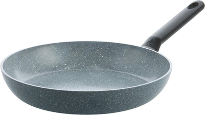 BK Blue Label Granit-Bratpfanne 24 cm – PFAS-freie Antihaftbeschichtung – Induktions-Bratpfanne – Keramik-Bratpfanne – ofenfest bis 160 °C – Kaltgriffe – ohne Deckel – blau