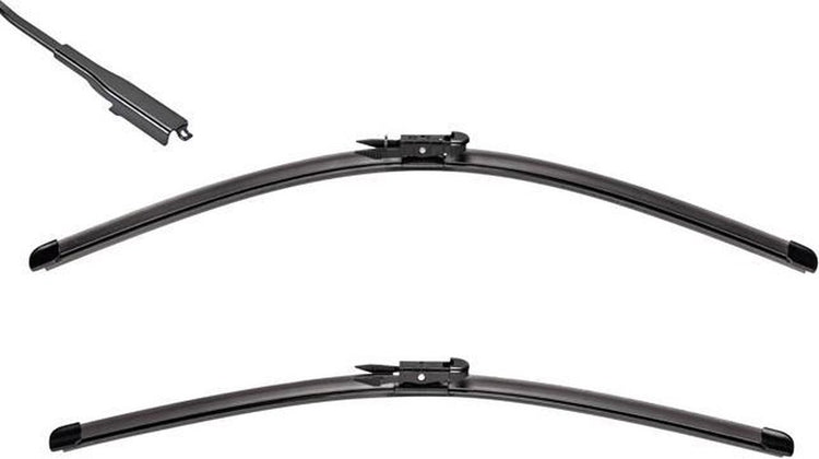 Valeo Silencio Flatblade-Set – 480+600 mm – mit Spoiler – 574470