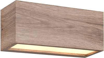 Trio Mayenne - Wandleuchte - Holzelement - exkl. 2x e14 4w - Außenbeleuchtung - IP44