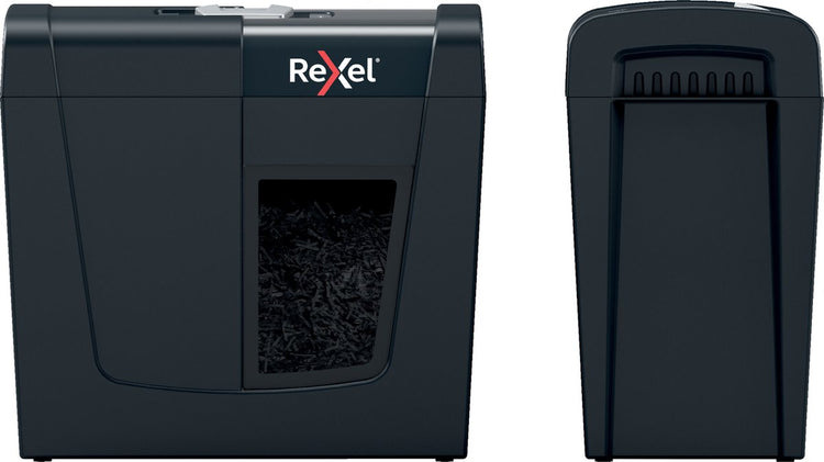 Rexel Secure X6 Aktenvernichter – P4 vernichtet – bis zu 6 Blatt – 10 l – Schwarz