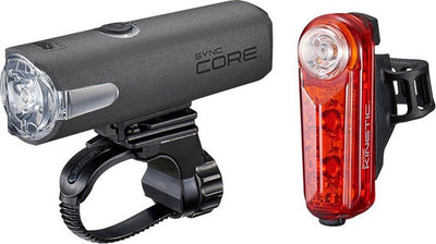 Cateye Syncore + Synkinetic Fahrradbeleuchtungsset – Bluetooth – LED
