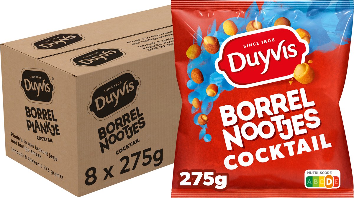 Duyvis Snack-Nuss-Cocktail (8x 275gr)