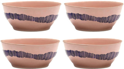 Serax - Ottolenghi Festmahl - Schüssel S - Rosa Blau - 16 ø - 4 Stück