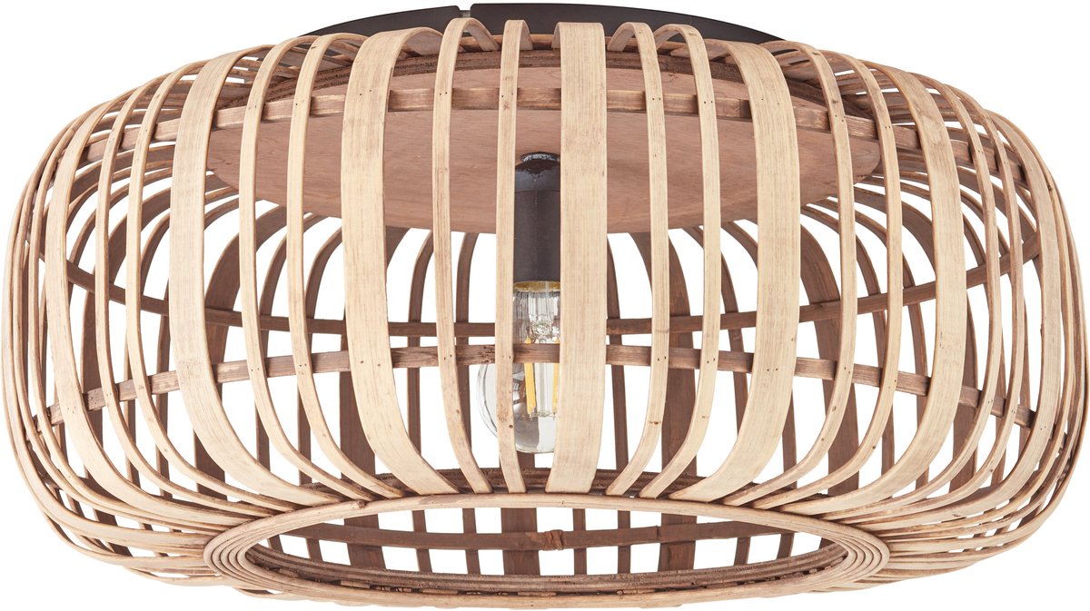 Brilliant Woodrow – Deckenleuchte – E27 max. 1 x 40 W – braun