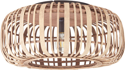 Brilliant Woodrow – Deckenleuchte – E27 max. 1 x 40 W – braun