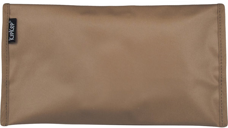Kipkep Napper Windeltasche – Kaffee – Windeln und Feuchttücher zum Mitnehmen – Rpet – waschbar – beschichtet – braun