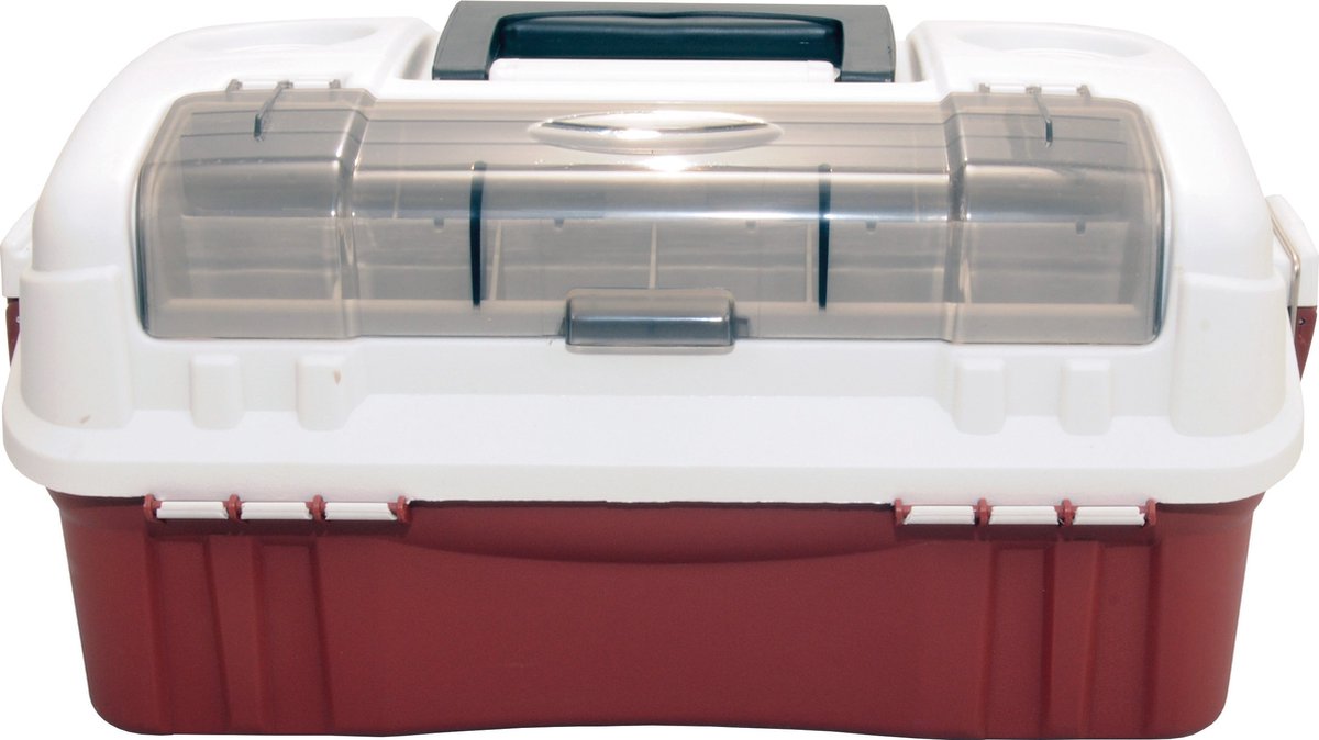 Albatros Tacklemaster Multiload Box 3-Drawer Medium – Geräumige Angelbox mit drei Schubladen und großem Staufach
