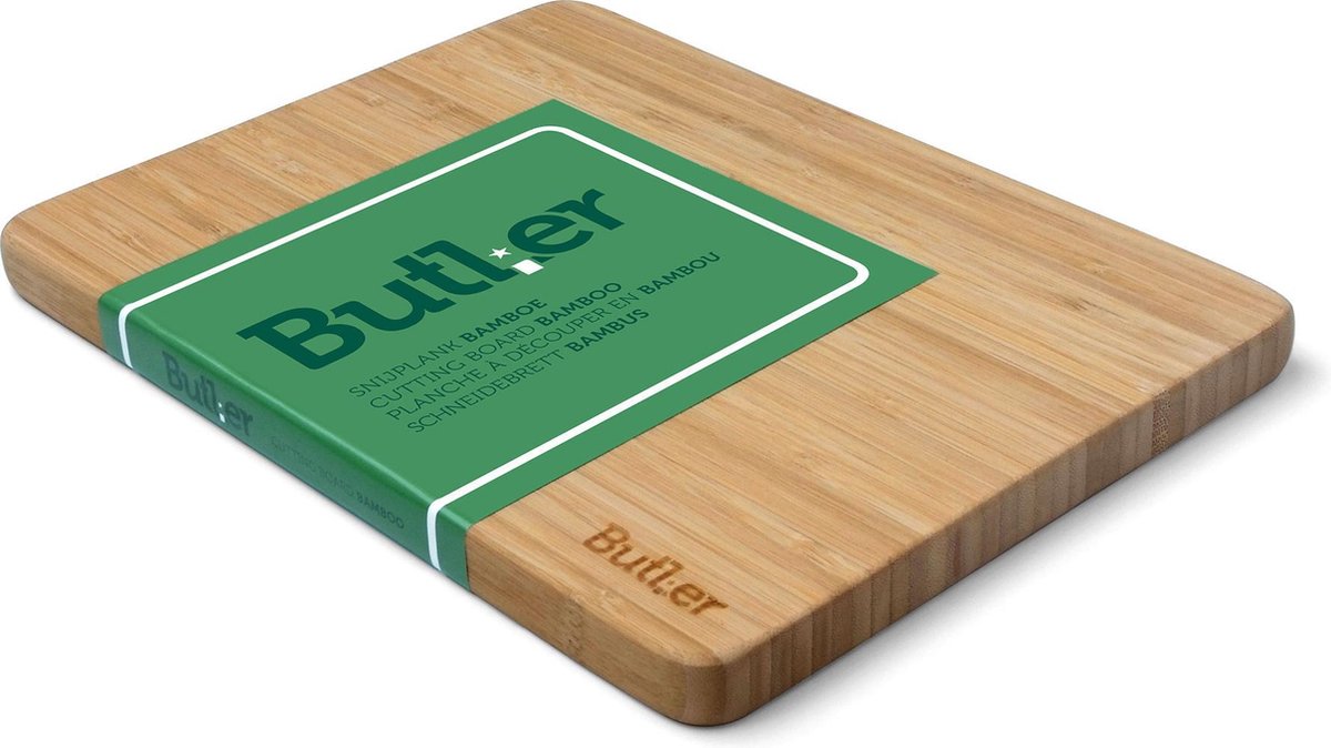 Butler - Schneidebrett - Bambus - 28x21x1,8 cm