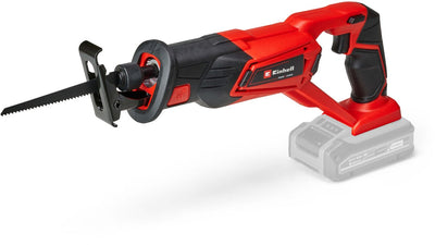 Einhell Akku-Säbelsäge TE-AP 18 22 Li Solo – Power X-Change – 18 V Li-Ion – 0–2.600 t min – Hubhöhe: 22 mm – max. Schnitttiefe Holz Metall: 100 6 mm - inkl. 1x Sägeblatt für Holz - exkl. Akku und Ladegerät