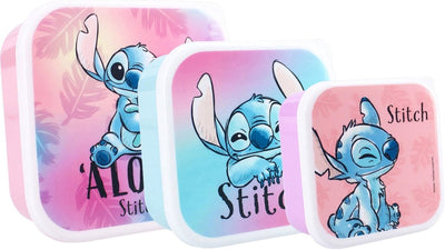 Disney Stitch Snackbox 3 in 1 frischen Bissen