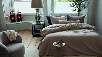 Riviera Maison Rivièra Maison Connor Bettbezug – Doppelbett – 200 x 200 220 cm – Sand