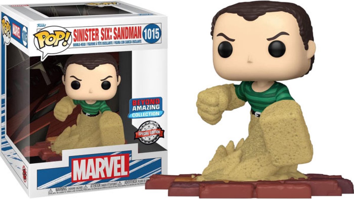 Funko-Pop! Deluxe Marvel: Sinister 6 – exklusiv für Sandman