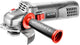 Graphit-Winkelschleifer 125 mm 900 Watt -