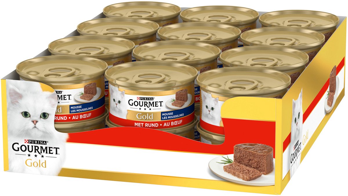 Gourmet Gold Fine Mousse Rindfleisch