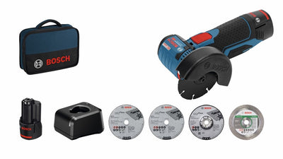 Bosch blau gws 12v-76 | Akku-Winkelschleifer | 12V | 2,0 Ah Li-Ion – 06019f200c