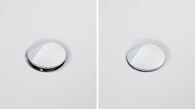 Duravit D-Code-Badewannen-Ablauf- und Überlaufkombination mit Ablaufgarnitur für Badewanne 180 cm inklusive Mittelablauf