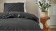 Cinderella-Wochenendbettbezug – 1 Person – Baumwolle – 140 x 200 220 cm – Schwarz