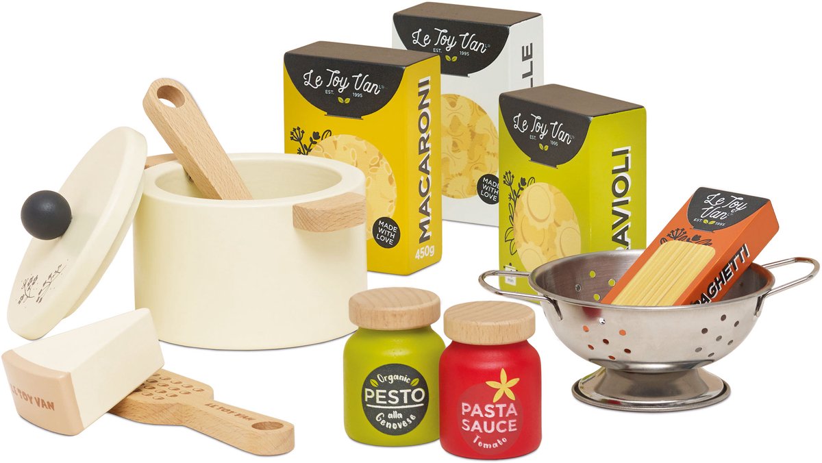 Le Toy Van Toy – Bio-Nudelset FSC 100 % nachhaltiges Holzspielzeug.